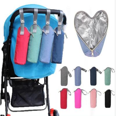 China Water Resistant Baby Care Bottle Bag Milk Water Warmer Cooler Bags For Baby Bottle Carry Bag Care Travel Stroller Freshness for sale