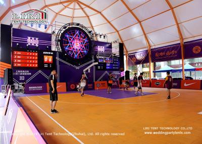 China Customized Indoor Sport Event Tents, clear span 80m polygon tent for sports event, Aluminum frame structure tents for sale