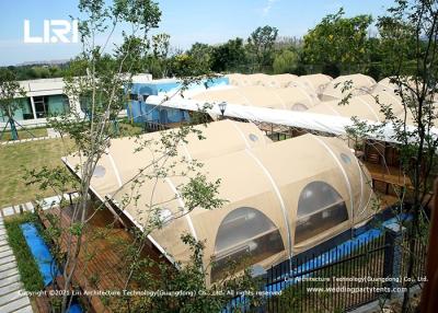 China Outdoor Luxury Hotel - style Glamping Tent  Shell Tent Marquee for sale