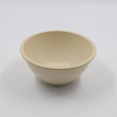 China Reusable And Dishwasher Safe Wheat Straw Round Salad Bowl Viable (YK-B2010) for sale