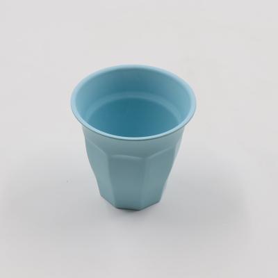 China New Design Viable Pure Color Factory Price Bamboo Fiber Water Milk Cup for sale