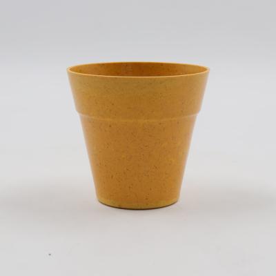 China CLASSIC Natural Material Bamboo Fiber Plant Pot for sale