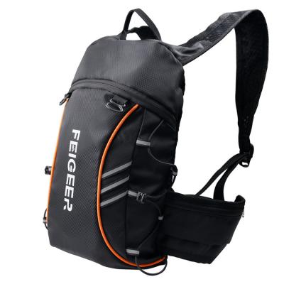 China Wholesale Folding Waterproof Sports Bag Travel Polyester Cloth Duffel Bag Outdoor Rucksack Backpack for sale