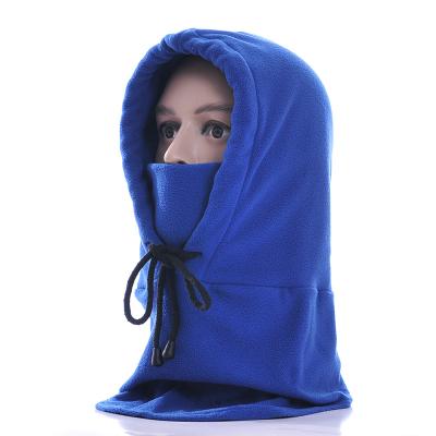 China Wholesale high quality COMMON double layer warm waist adjustable hoodie mask fleece protection neck ski balaclava for sale