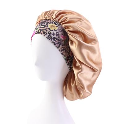 China COMMON Custom Head Wear Long Hair Satin Sleep Dome Wide Band Hood for sale