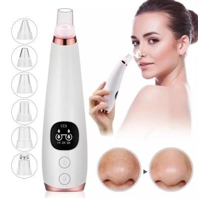 China Acne Treatment Blackhead Remover Nose T Area Pore Vacuum Acne Pimple Removal Vacuum Suction Diamond Dermabrasion Machine Face Clean Tool for sale