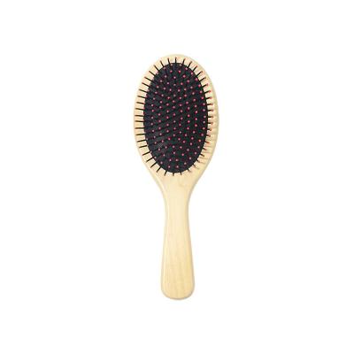 China Home Natural Wooden Airbag Comb Paddle Hair Brush Air Cushion Comb For Scalp Massage Anti-Static No Hair Tangle Comb for sale