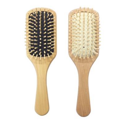 China High Quality Wooden Comb Cushion Air Cushion Air Bag Wooden Home Massager Comb Healthy Home Handheld Hair Care Brush for sale