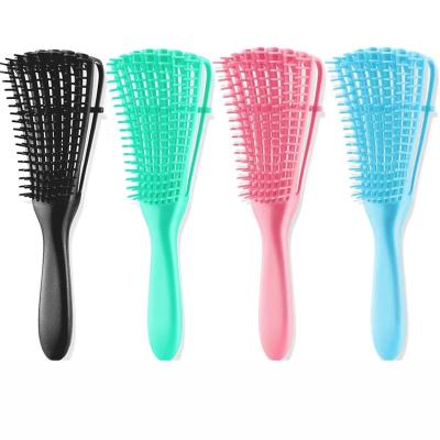 China Home Detangling Hair Brush Scalp Massage Hair Comb Brush For Curly Hair Brush Detangler Hair Brush Women Men Salon for sale