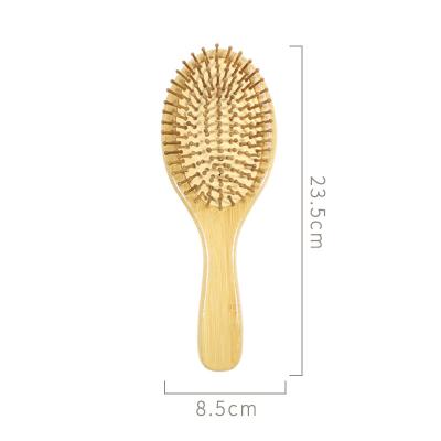 China Anti-Static Hair Comb Scalp Massager Brush Comb Scalp Massager Cushion Comb Bamboo Organic Bamboo Air Massage Hairbrush for sale