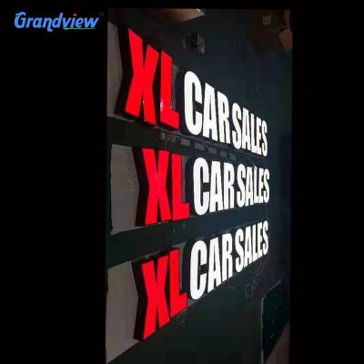 China Solid And Strong Drop Shipping Most Popular Custom Outdoor Store 3D Logo Sign Front Lighted Sign Business Sign Manufacturer for sale