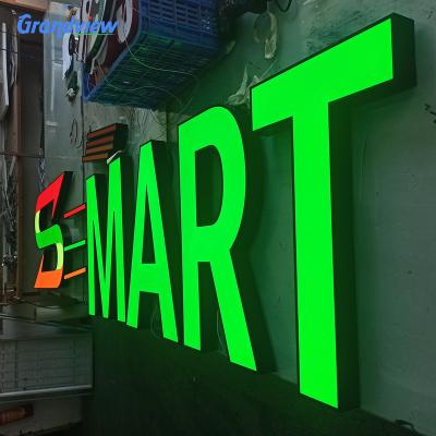 China Solid And Strong Factory Custom Illuminated Outdoor Light Signs Led Channel Letters Signs Led Electronic Channel Letter Signs For Company Logo for sale