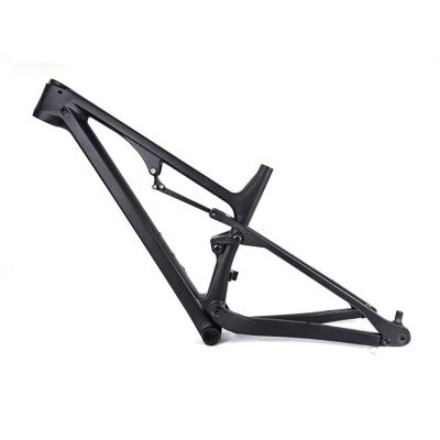 China 2020 New Mountain Bike Carbon Frame Double Suspension 29er Carbon MTB Frames Mountain Bikes for sale