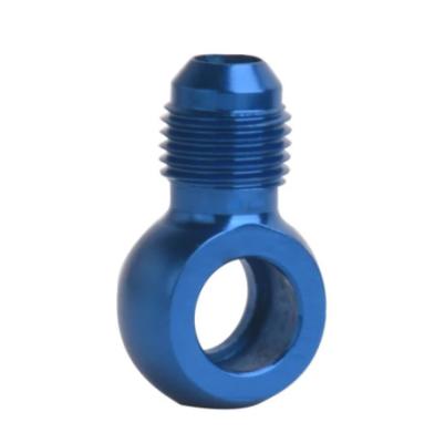 China Pipe Connection Sample Customization High Performance Anodized Fuel Hose Banjo Pipe Fitting for sale