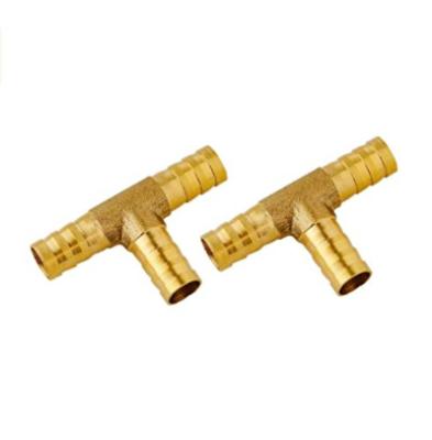 China Quick Brass Copper Brass Barb Fitting Tee 3/4