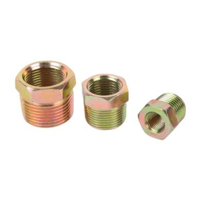 China Industry Hardware Factory Internal And External Conversion Thread Pipe Fittings Union Bushing High Pressure Hydraulic Joints for sale