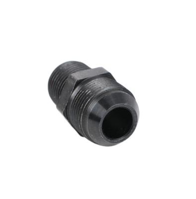 China Industry Specifications Complete Hydraulic Fittings Carbon Steel Threaded Transition Joints External Thread Tubing Connector for sale