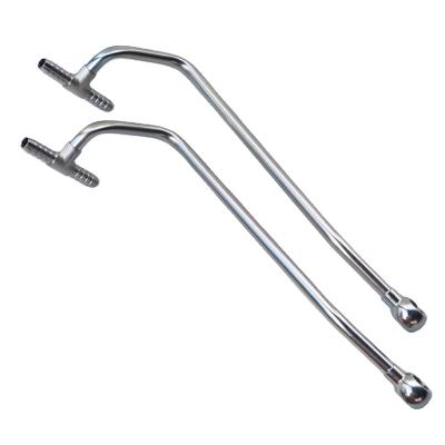China Water Cooling OEM Line Customized Auto Engine Parts Pipe Assembly Oil Return Pipe With 3 Way Common Banjo And Fuel Fitting Tubing for sale