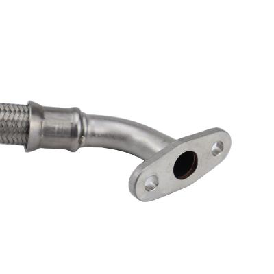 China Tubo Ritorno Olio Turbocharger Hose Fittings Turbocharger Oil Return Pipe Fuel Tube Assembly For Great Wall 22cm for sale
