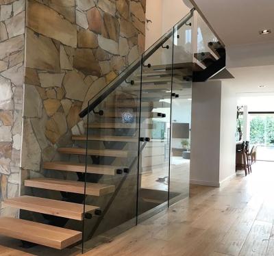 China Modern Steel Wood Staircase Prices Interior Staircase Designs for sale