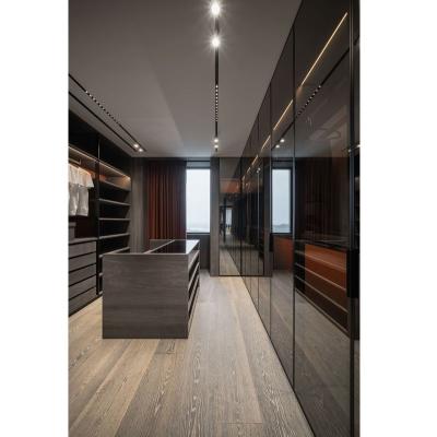 China Expandable Customized Wardrobe Walk In Closet With Wardrobe Island for sale