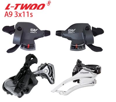 China LTWOO A9 3x11s 33 Velocidade R/L Clutch + Derailleurs + Front Derailleurs Groupset For Mtb Max 42T A9 Mountain Bike Rear Cassette for sale