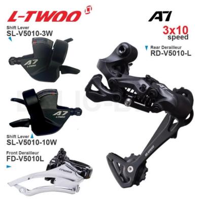 China LTWOO New A7 3X10 Gear Lever+ Front Derailleur +Rear Clutch Derailleur groupset for MTB Bike 30speed 36T Cassette A7 for sale