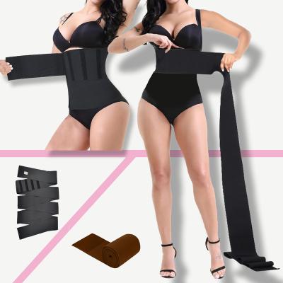 China 1 Piece Antibacterial Custom Logo Underwear Shaper Fitness Women Workout Sports Long Chest Waist Trainer Vendors Wrap Belt With Buckle for sale