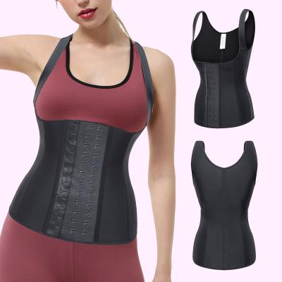 China Ann Chery Colombia Antibacterial Handmade Latex Hooks Waist Trainer Vest for sale