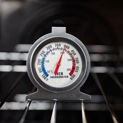 China Oven Cooking Oven Thermometers Home Kitchen, Large Dial Oven Grill Monitoring Cooking Thermometer for BBQ Cooking, Hooks or Stand Alone Thermometers for sale