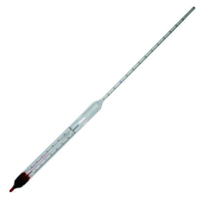 China Industrial / Indoor Oil Hydrometer with Mercury Thermometer for sale