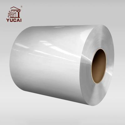 China Pearl Bright/Matte/Frosted Hot Sale Roller Coating RAL Color White Black Grey 1000 3000 Series Color Coated Aluminum Coils for sale