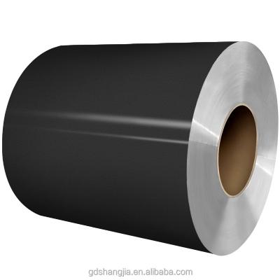 China Pearl Bright/Matte/Frosted Factory Price 1100 1060 3003 High Quality Black Grey Color Coated Aluminum Coil for Decoration for sale