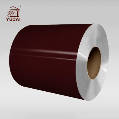 China Pearl Bright/Matte/Frosted High quality pe color coated aluminum coil aluminum foil coil 3104 5052 coated aluminum coil for sale