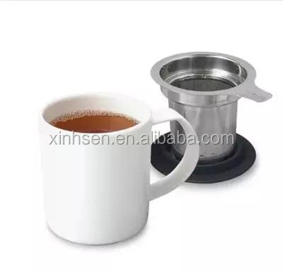 China Sustainable Espresso Machine Stainless Steel Infuser Tea Strainer Basket For Making Kimbo Coffee for sale