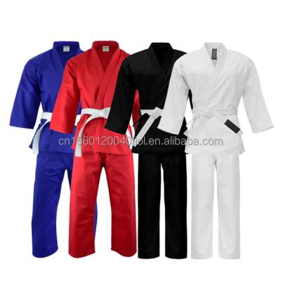 China Polyester/Cotton Logo Martial Arts Wearing Custom Judo Bjj Uniform Jitsu for sale