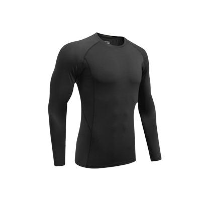 China Wholesale Custom Made Polyester/Cotton Quick Dry Men Under Base Layer Sweatshirt Mens Rash Guard for sale