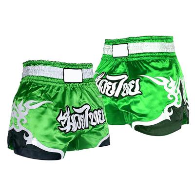 China Thai Customizable Polyester/Embroidery Logo Muay Thai Shorts Factory Wholesale Cotton Muay Shorts Made In China for sale