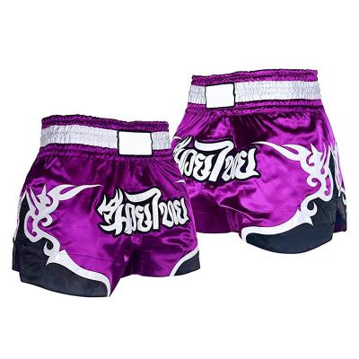 China 100% Custom High Quality ODM Muttahida Majlis-e-Amal Boxing Shorts Logo Comfortable Muay Thai Shorts Polyester OEM Streetwear for sale