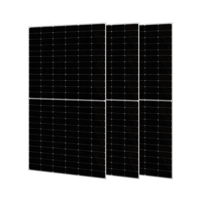 China 25A SANG to 590Watt 10BB half cell monocrystalline 144 cells sunpower mono comercial solar panel for sale