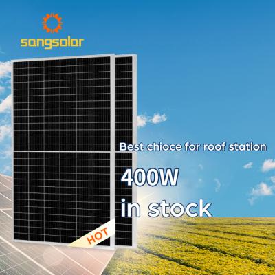 China 405Watt 5BB Monocrystalline New Tech High Efficiency Half Cell JA Solar Panel 158.75mmx158.75mm for sale