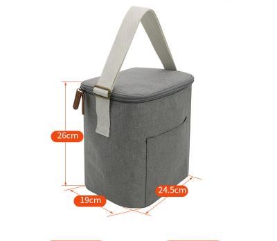 China New Arrival Unisex Insulated Lightweight Cooler Bag Carrier Lunch Bag Folding Food Delivery Bag Waterproof for sale