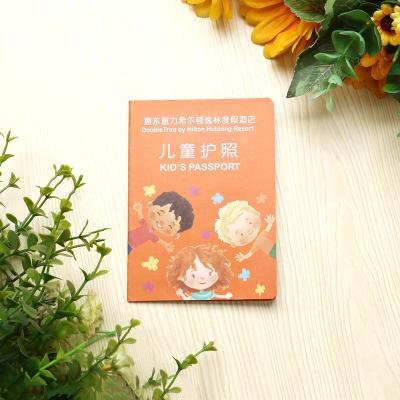 China custom paper printed product leaflet a5 a6 size fake passport book booklet printing for kids for sale