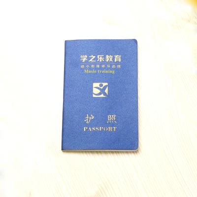 China Product Information Leaflet Customized Learning Music Forming Qualified Passport Book Printing Cover Hot Stamping Process for sale