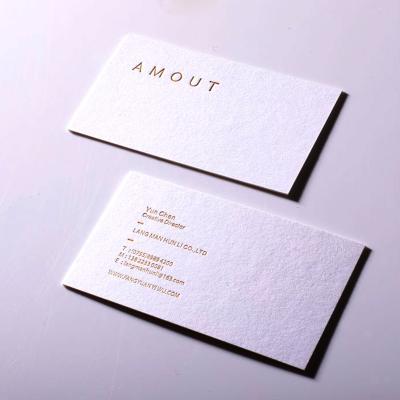 China New education design printed embossed debossed business card for sale