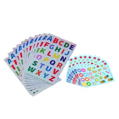 China Waterproof Customized Children's Drawing Family Learning Stickers Newly Designed Children's Cartoon Stickers for sale