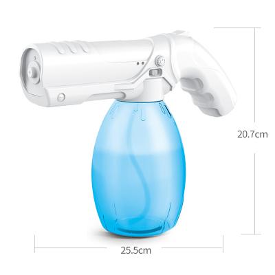 China 800ML Handheld Gun Wash Radio Loading Blue Nano Spray Spray Gun for sale