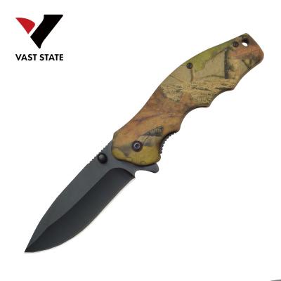 China Best Design Professional Tactical Outdoor Survival Non-variable Hunting Pocket Folding Knife Knives for sale