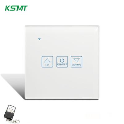 China Residential KAISI EU Standard 3 Band RF 433mhz Rheostat Touch Sensitive Switch Remote Control Dimmable Switch for sale