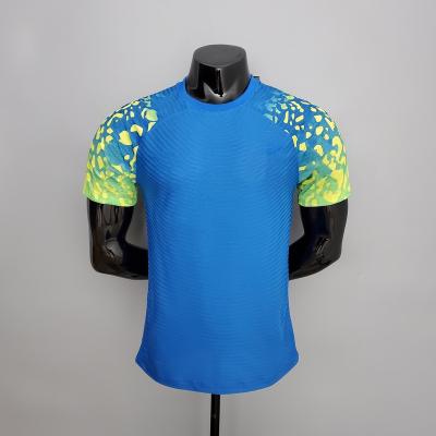 China Shirts & Tops China Made Quality Soccer Jersey Wholesale Brazil Soccer Wear Training for sale